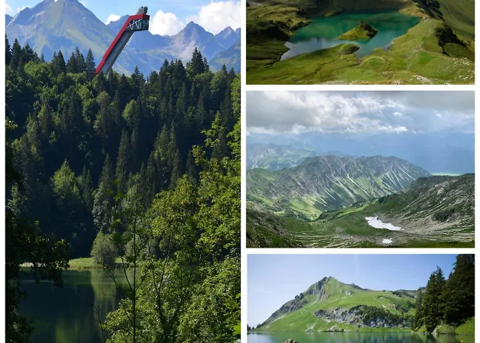 Апартаменты Mit Bergblick & Balkon 3 Min Zum Skilift Оберстдорф